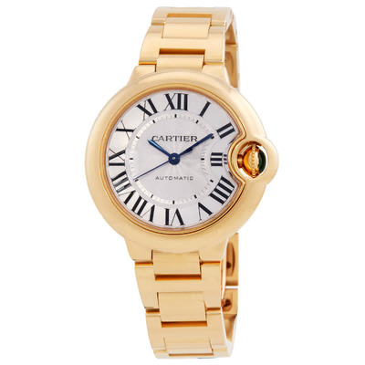 Cartier Ballon Bleu Automatic Silver Dial Watch - WGGBB0045 WGBB0045 (black, arb24165)