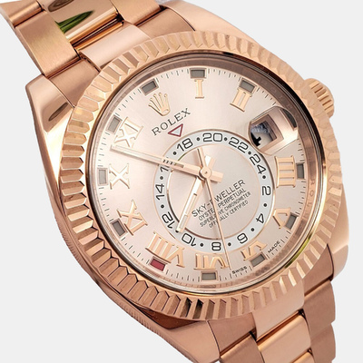 Rolex Sky Dweller 326935 Automatic Rose Gold Sundial, Men's Watch 1200765 (pink, arb24230)