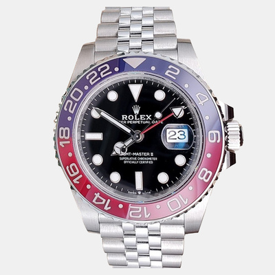 Rolex GMT Master II Pepsi, Model 126710BLRO 1200755 (black, arb24235)
