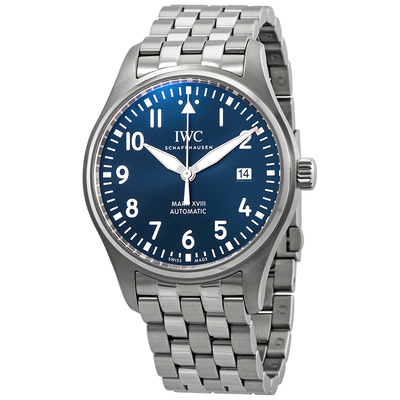 IWC Pre-Owned Mark Xviii Edition 'Le Petit Prince' Blue Dial Mens Watch iw327016 (blue, arb24281)