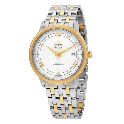 Omega De Ville Prestige Chronometer Silver Dial Mens Watch Ref 424.20.40.20.02.001 (arb3936)