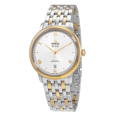 Omega De Ville Prestige Automatic Chronometer Silver Dial Mens Watch 424.20.40.20.02 424.20.40.20.02.007 (arb4291)