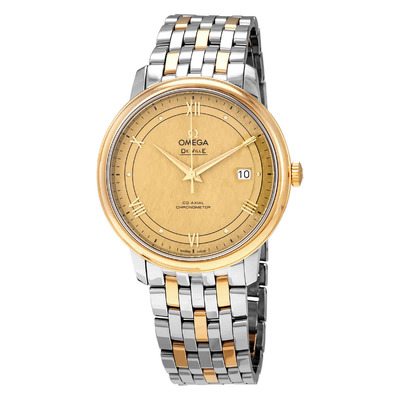 Omega De Ville Mens Watch Yellow Gold Dial 39.5mm Model No: 424.20.40.20.08.001 (arb4292)