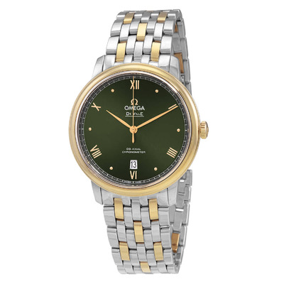 Omega De Ville Automatic Chronometer Green Dial Mens Watch 42420402010001 424.20.40.20.10.001 (arb4295)