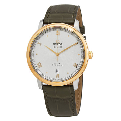 Omega De Ville Prestige | Automatic Chronometer Silver Dial Mens Watch 424.23.40.20.02 424.23.40.20.02.004 (arb4306)