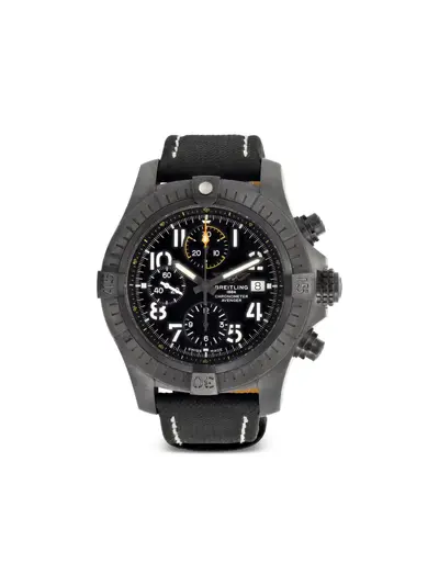 Breitling Avenger Chronograph Men's Watch, Black Dial, Automatic Movement, Stainless Steel Case 31779349 (arb24186)