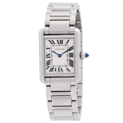 Cartier Louis SolarBeat Quartz White Dial Ladies Watch WSTA0121 (blue, arb24320)