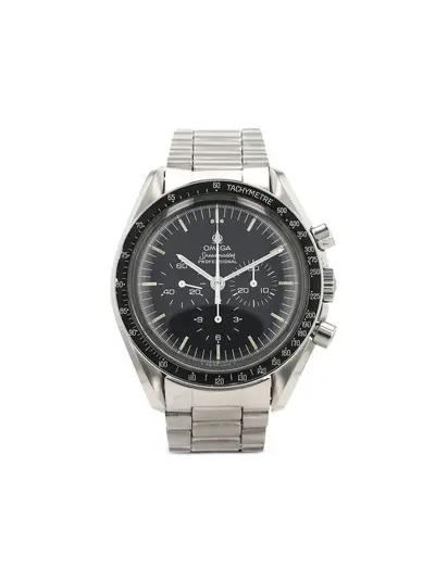 Omega Speedmaster Reference 31813862 (1980) - Black Dial Steel Chronograph (arb24256)