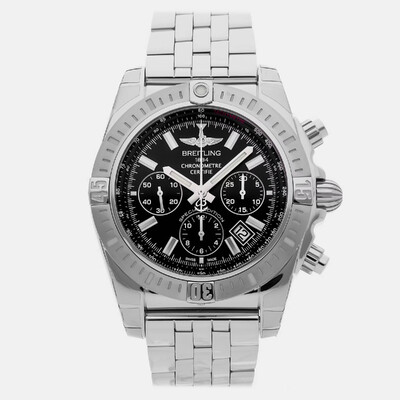 Pre-Owned Breitling Chronomat B01 Japan Special Edition Chronograph AB0115111B1A1 1204849 (black, arb24414)