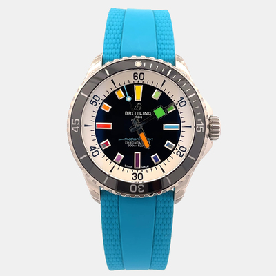 Breitling Superocean Automatic Stainless Steel Men’s Wristwatch 42 mm, Ref. A17375211B2S1 1204689 (black, arb24416)