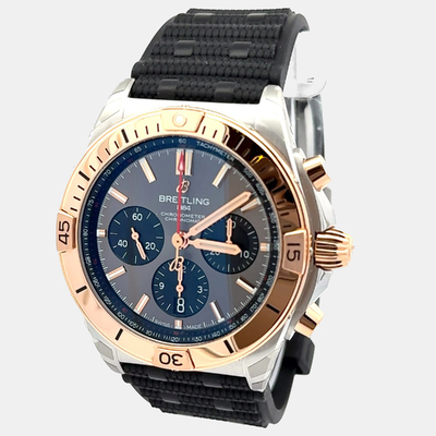 UB0134101B1S1 Breitling Chronomat 42 mm Grey Dial Stainless Steel Men's Watch 1204694 (arb24441)