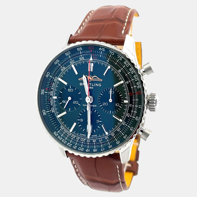 Breitling Navitimer AB01382B1L1P1 Automatic Green Men's Watch 43 mm 1204679 (green, arb24443)