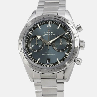 Omega Speedmaster 332.10.41.51.03.001 Manual Winding Blue Stainless Steel Men's Watch 1203054 (blue, arb24447)
