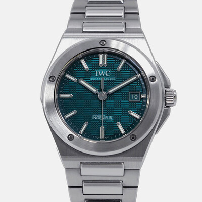 IWC Ingenieur IW328903 Automatic Green Dial Stainless Steel Men's Watch 40mm 1203043 (green, arb24459)
