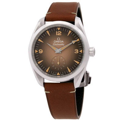 Omega Seamaster Railmaster Chronograph Automatic Brown Dial Watch Model 235.12.38.20.13.001 (brown, arb24508)