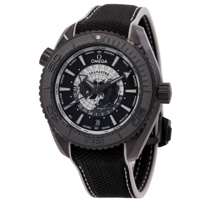 Omega Seamaster World Time Automatic Mens Watch 215.92.46.22.01.007 (black, arb24515)