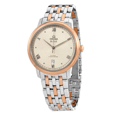 Omega De Ville Prestige Chronometer Automatic White Dial Mens Watch - Ref: 42420402009001 424.20.40.20.09.001 (arb4294)