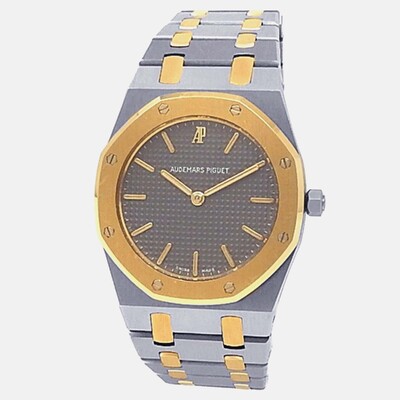 Audemars Piguet Royal Oak 56303SA.OO.0789SA.01 - Men's Automatic Stainless Steel and Yellow Gold 33mm Grey Dial Watch 1205425 (arb24535)