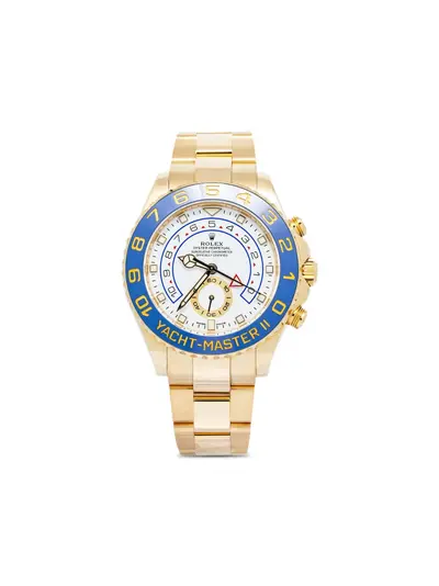 Rolex Yacht Master II 31844685, Yellow Gold, White Dial Chronograph (arb24400)
