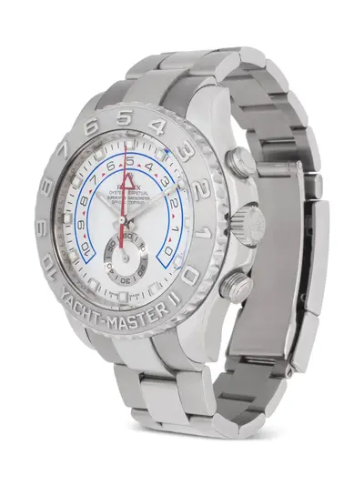 Rolex Yacht-Master II Ref. 31891473 White Gold Round Face Automatic Watch with Seconds Sub-Dial and Rotating Bezel (arb24545)