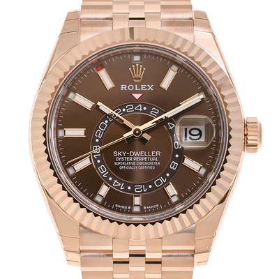 Rolex Sky Dweller Automatic Mens Watch, M336935-0006 (brown, arb24559)