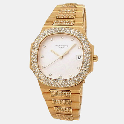 Patek Philippe Nautilus 3900/5J-001 Yellow Gold Women's Watch 1206068 (arb24584)