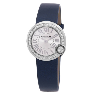 Cartier Ballon Blanc De Cartier W4BL0002 Quartz Analog Ladies Watch (blue, arb14599)