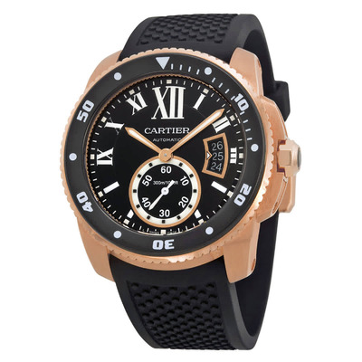 Cartier Calibre de Cartier Diver Automatic Mens Watch W7100052 (black, arb2897)