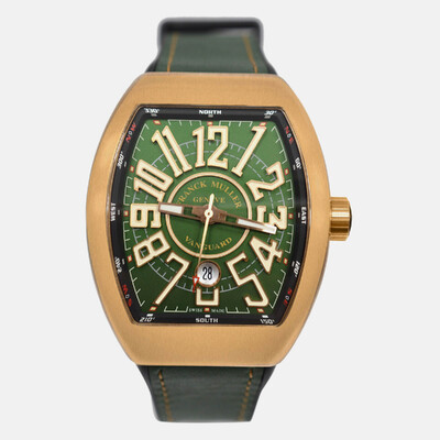 Franck Muller Vanguard V45SCDTCIR - 1207119 Green Bronze Automatic Watch (green, arb24664)
