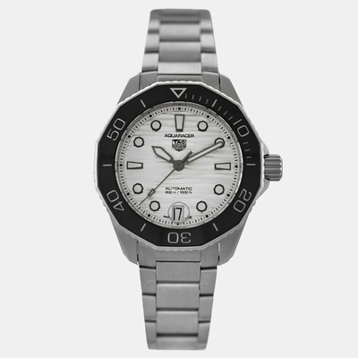 Tag Heuer Aquaracer WBP231C-0 Automatic Silver Stainless Steel Women's Wristwatch 1207249 (arb24667)