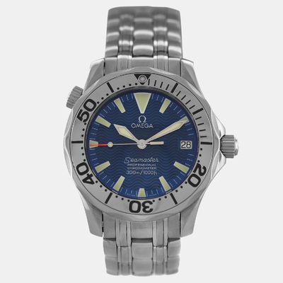 Omega Seamaster 2253.80 Automatic Blue Dial Stainless Steel Men's Watch 1207263 (blue, arb24671)