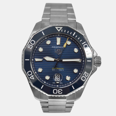 Tag Heuer Aquaracer WBP201B.BA0632, Men's Automatic Stainless Steel Blue Dial Watch 43mm 1207256 (arb24673)