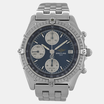 Breitling Chronomat A13048 - Men's Stainless Steel Automatic Blue Dial Watch 1207260 (blue, arb24674)