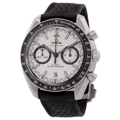 Pre-owned Omega Speedmaster Racing Chronograph Automatic White Dial Mens Watch Model 329.30.44.51.04.001 (black, arb15288)