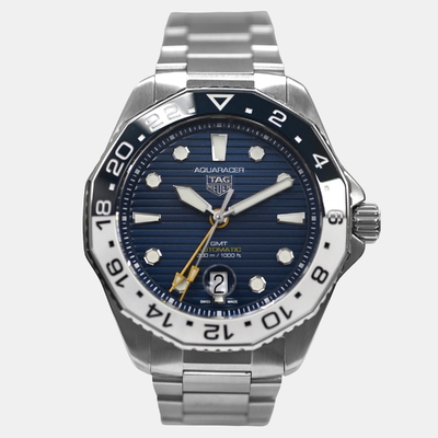 Tag Heuer Aquaracer WBP2010.BA0632 - Men's 43mm Stainless Steel Automatic Watch with Blue Dial 1207274 (blue, arb24731)