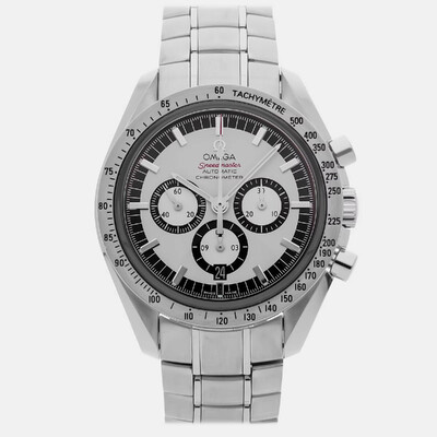 Pre-Owned Omega Speedmaster Chronograph 3506.31.00 1208248 (white, arb24757)