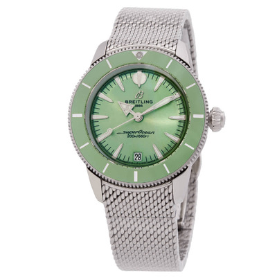 breitling superocean heritage automatic green dial unisex watch a10390361l1a1 (green, arb22039)