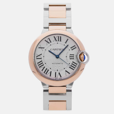 Cartier Ballon Bleu W2BB0033 - Women’s Automatic Stainless Steel & 18k Rose Gold Wristwatch 1189766 (arb24808)