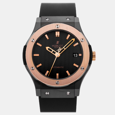 Hublot Classic Fusion Automatic Black | Model: 511.CO.1780.RX, Case Size 45mm in Rose Gold (Ref. 1196923) 1192683 (black, arb24819)