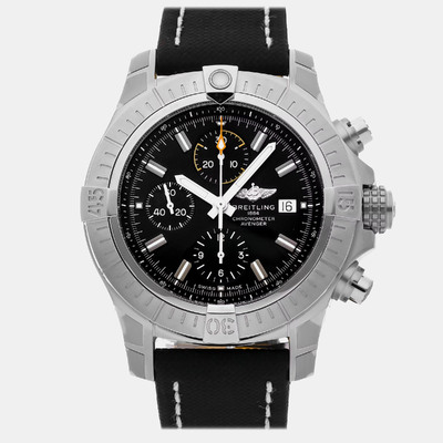A13317101B1X2 Breitling Avenger Chronograph Watch Ref 1208878 (black, arb24835)