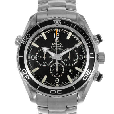 Pre-owned Omega Seamaster Chronometer Mens Watch Article: 2210.50.00 (black, arb24880)