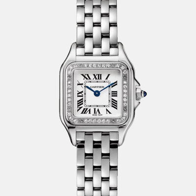 Cartier Panthere W4PN0016 Quartz White Stainless Steel Women's Watch 30mm 1209582 (white, arb24920)