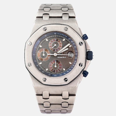 Audemars Piguet Royal Oak Offshore 25721TI.OO.1000T1 Grey Titanium Men's Automatic Watch - 42mm 1209576 (arb24921)