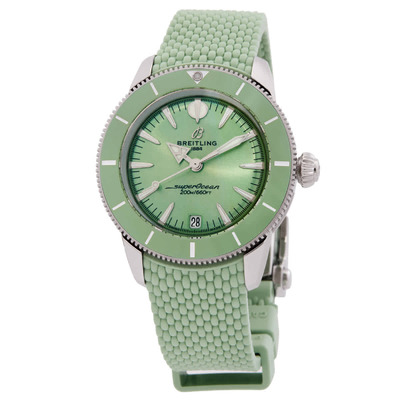 Breitling Superocean Heritage Automatic Green Dial Watch A10390361L1S1 (green, arb23572)