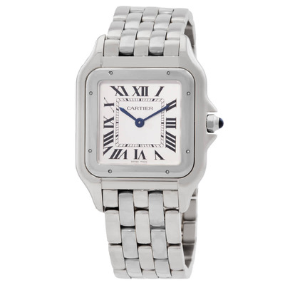 Cartier Panthere WSPN0016 Unisex Watch Silver Dial Quartz Analog (blue, arb24968)
