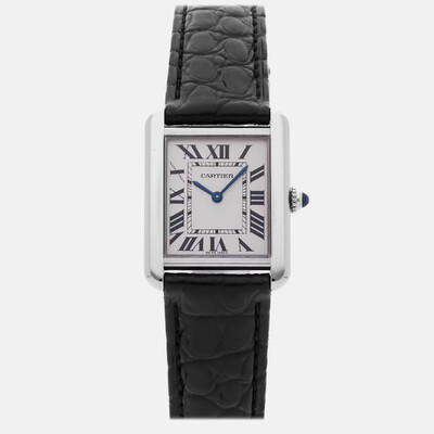 Pre-Owned Cartier Tank Solo W5200005 1210075 (arb24983)