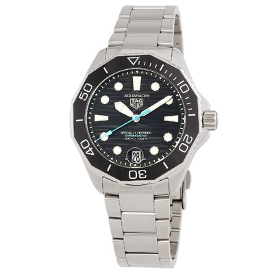 Pre-owned Tag Heuer Aquaracer Automatic Mens Watch WBP5110.BA0013 (black, arb25081)