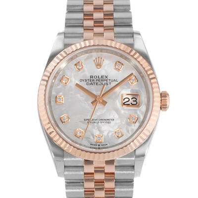 Pre-owned Rolex Datejust 36 Automatic Chronometer Diamond Mens Watch Model 126231 MDJ (arb25241)