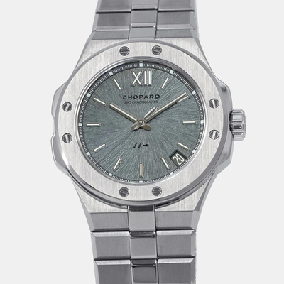 Chopard Alpine Eagle 298600-3005 Automatic Grey Titanium Men's Wristwatch 1212035 (arb25463)