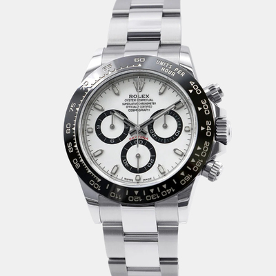 Rolex Cosmograph Daytona 116500LN Men's Stainless Steel Automatic Watch 1212041 (white, arb25466)